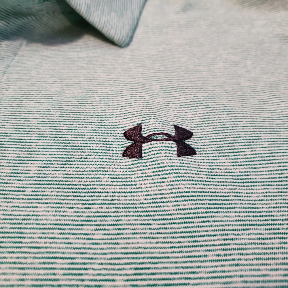 Men's Under Armour 2XL Heatgear Golf Shirt